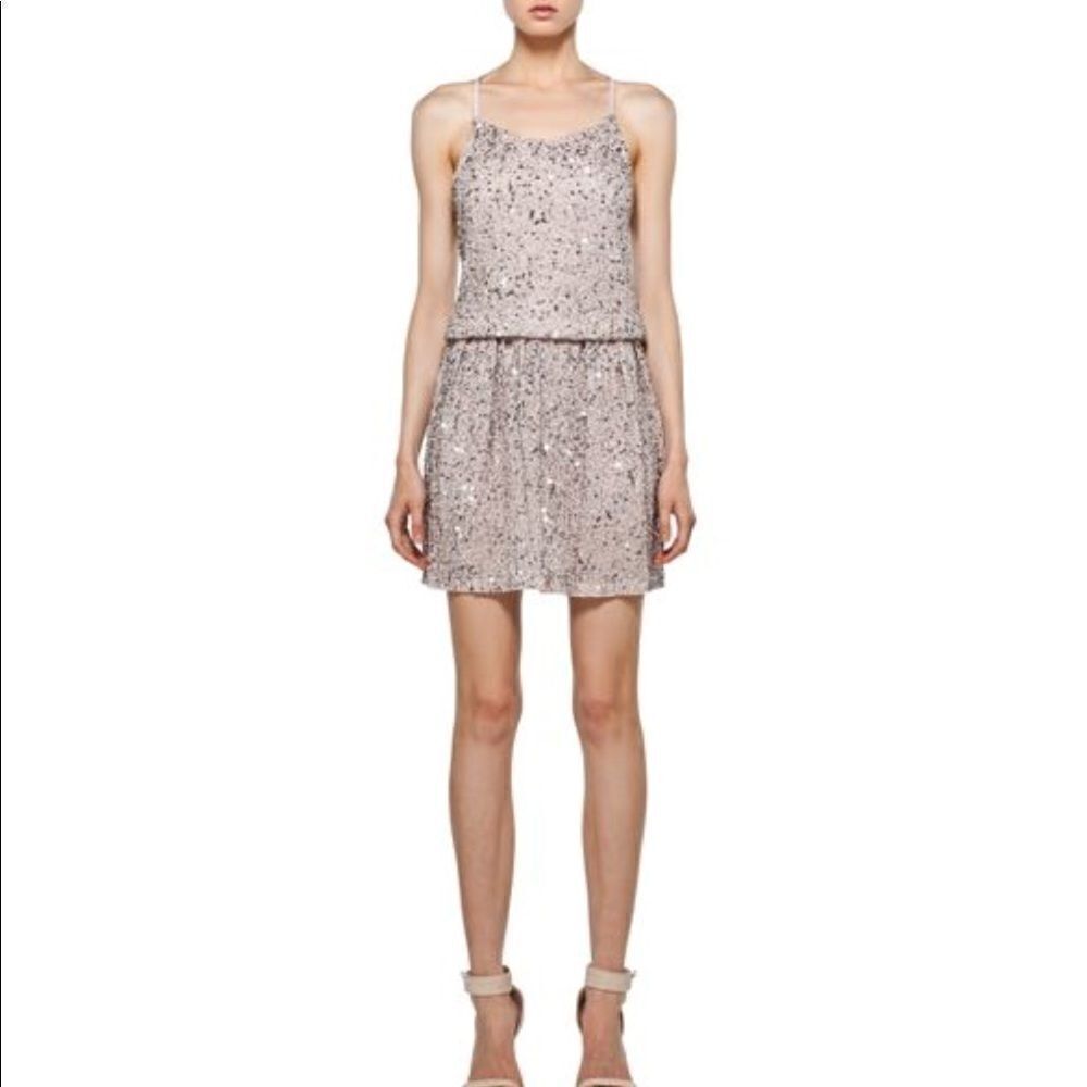 ALICE AND  OLIVIA SEQUIN DRESS